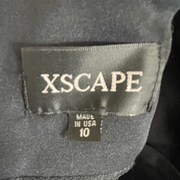 Stunning black Xscape formal evening gown. Like new, never worn. - Picture 5 of 6